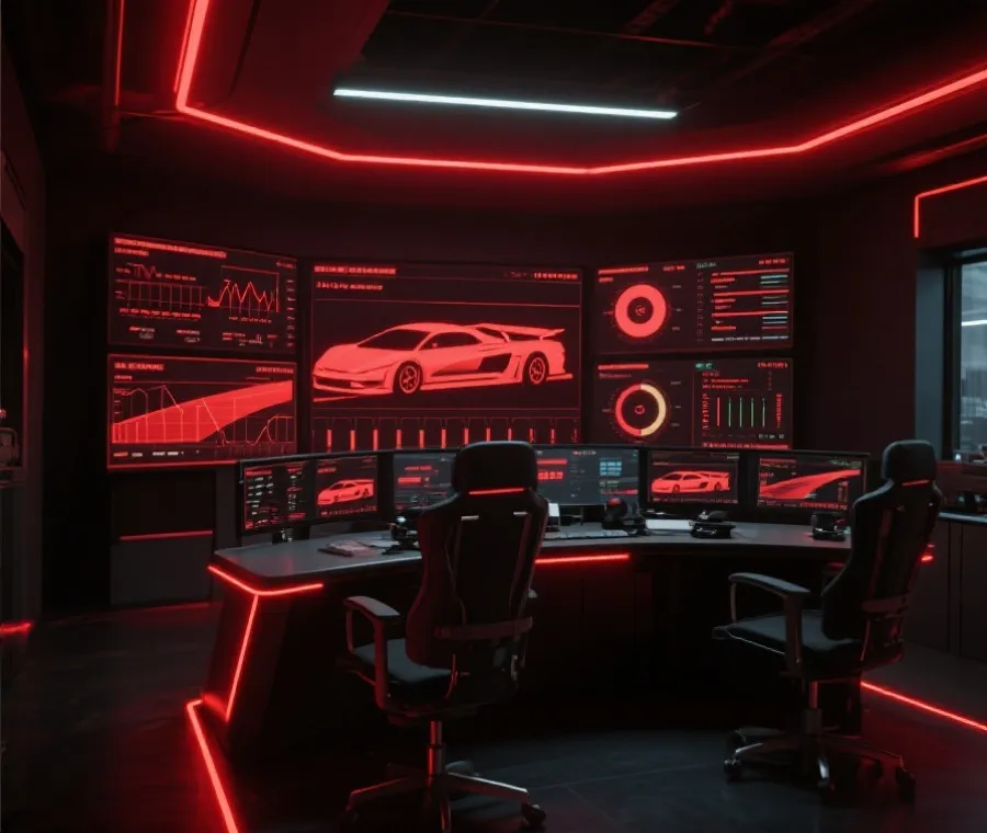 极速赛车智能网络自动化方案展示图